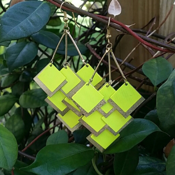 Bohemian Girl Jewelry - Trendy Neon Earrings